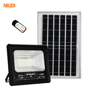 100w 6v IP65  polycrystalline Aluminum frame solar led flood light